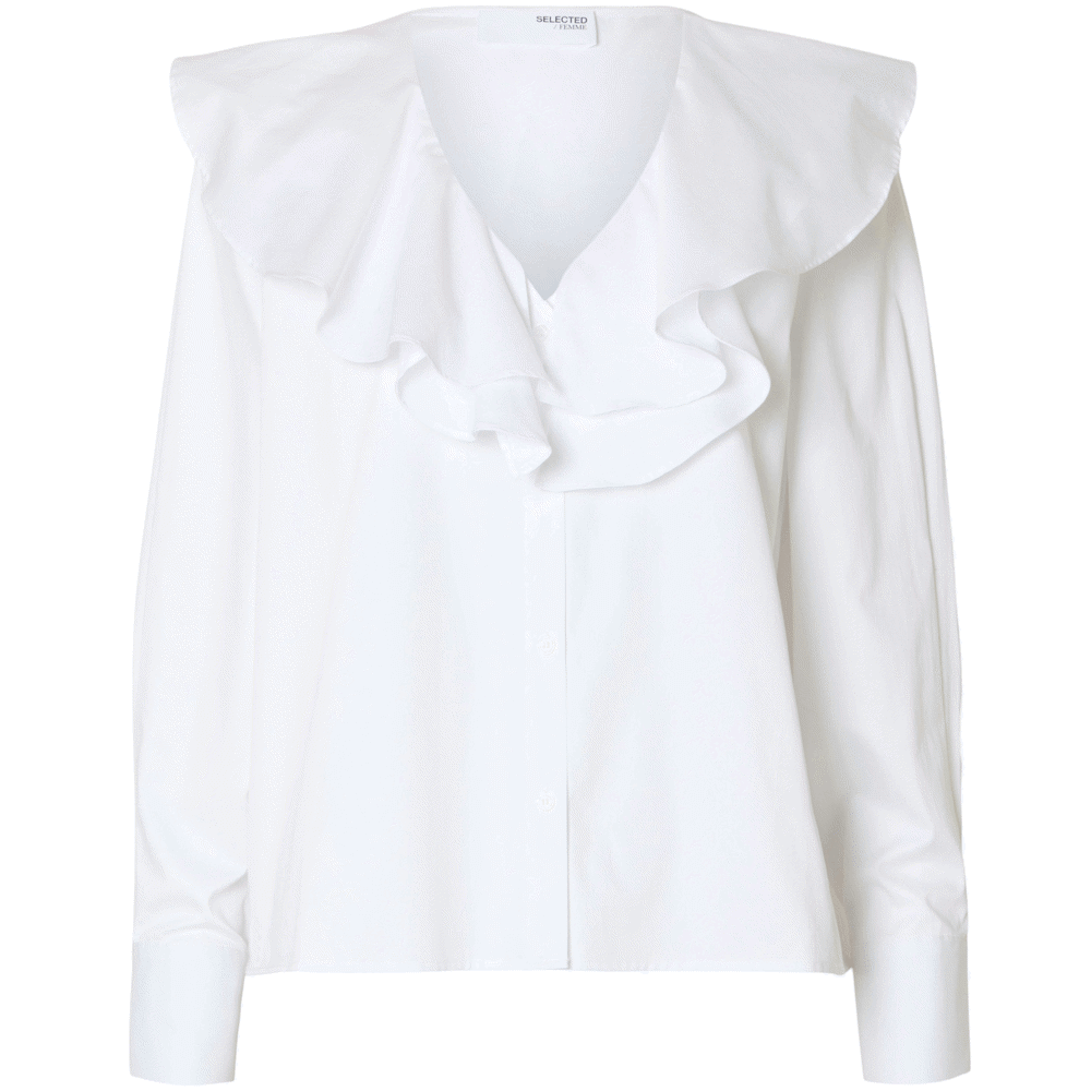 Selected Femme Isobel Ruffled Shirt